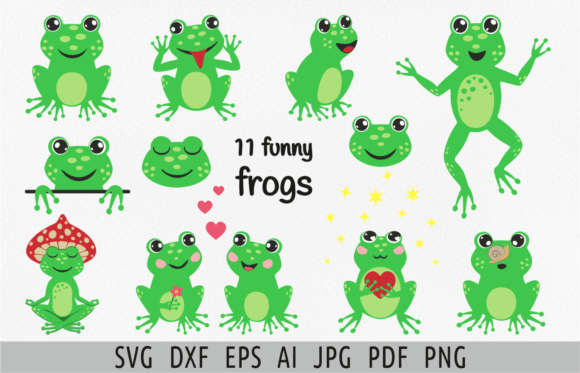 Adorable Frog SVGs: A Designer’s Playful Toolkit