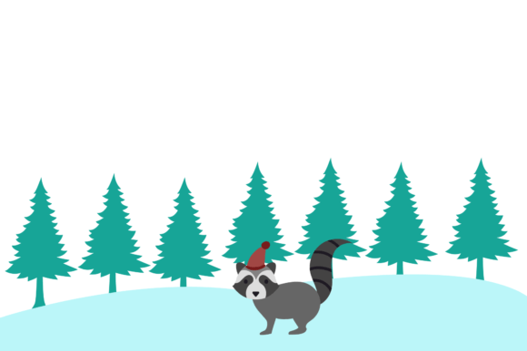 Animal and Snow White and Blue: A Creative Font for Modern Design