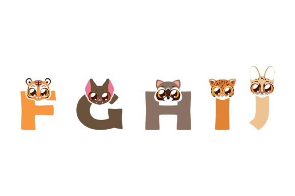 Animal Fonts Word: A Playful Typeface for Creative Branding