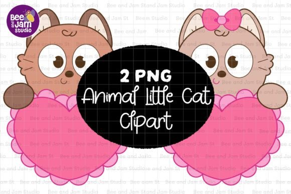 Animal Little Cat PNG Sublimation for Creative Projects