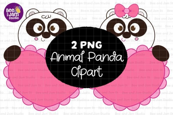 Animal Panda PNG Sublimation Clipart for Creative Projects