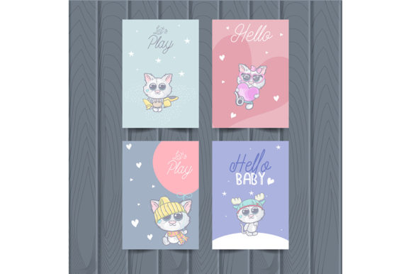 Charming Illustrations: Using Cute Animal Cards for Kids in Your Projects