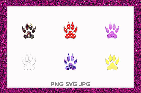 Dog Cat Wolf Pet Animal Paw Footprint: A Designer's Guide